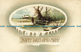 R631824 Happy Days And Many. B. B. Series. No. E. 276. 1912 - Mundo