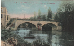 16-Angoulême La Charente Et Le Pont De St-Cybard - Angouleme