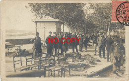 (D) 45 ORLEANS. Marché Aux Puces Photo Cpa 1905 (qq Craquelures Sur Côtés)... - Orleans