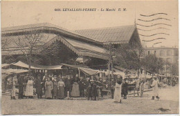 92 LEVALLOIS-PERRET   - Le Marché - Levallois Perret