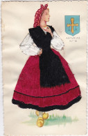 CARTE BRODEE:  ASTURIAS  N° 15 - Embroidered