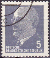 1961 - 1967 - ALEMANIA ORIENTAL / DDR - PRESIDENTE WALTER ULBRICH - YVERT 561 - Gebraucht