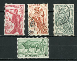 CAMEROUN : DIVERS  - N° Yvert 276**+286+289+291 Obli. - Used Stamps