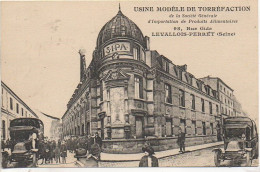 92 LEVALLOIS-PERRET   - Usine Moderne De Torréfaction  98 Rue Gide - Levallois Perret