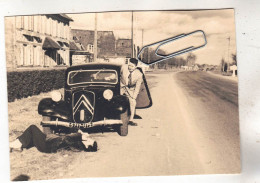 PHOTO AUTO AUTOMOBILE VOITURE ANCIENNE CITROEN 11 TRACTION - Automobiles