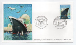 - FDC LE QUEEN MARY 2 - SAINT-NAZAIRE 12.12.2003 - - Ships