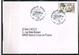 PHIL-L33 - FRANCE Cachet Comm. Illustré Nouvelle Poste OSTWALD 1988 - Gedenkstempel