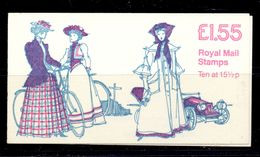 Great Britain 1982 SG FR 4 £ 1,55 Booklet 6th Costumes VARIETY PCP2 Right M. Good Perfs. Retail £ 39,50 NEW PRICE - Carnets