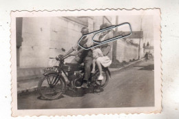 PHOTO VOITURE  ANCIEN MOTO A IDENTIFIER - Auto's