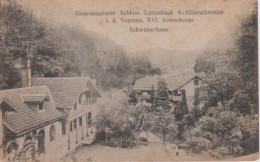 57 LETTENBACH B. Alberschweiler - Genesungsheim Schloss  -  I. D. Vogesen, XVI Armeekorps  - - Sonstige & Ohne Zuordnung