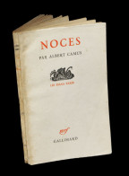 CAMUS (Albert) - Noces. - 1901-1940