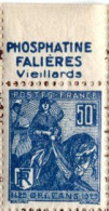 FRANCE - YT N° 257a "JEANNE D'ARC Type I AVEC BANDE PUB" (FALIERES). Neuf LUXE**. Très Bas Prix. - Unused Stamps