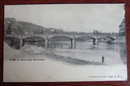 Cpa Liège ; La Meuse ( Pont Des Arches ) - Luik