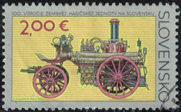 Slovaquie 2022 Oblitéré Used 100e Anniversaire Des Pompiers Régionaux De Slovaquie Y&T SK 855 SU - Used Stamps