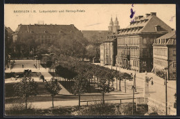 AK Bayreuth I. B., Luitpoldplatz Und Herzog-Palais  - Bayreuth