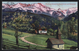 AK Graseck Bei Partenkirchen, Gasthaus Forsthaus Mit Wetterstein  - Hunting