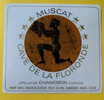 19912 - Suisse Muscat Cave De La Floronde Chamoson - Andere & Zonder Classificatie