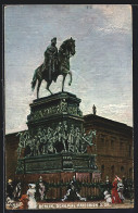 Künstler-AK Berlin, Denkmal Friedrich Des Grossen  - Mitte