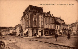 N°3531 W -cpa Thury Harcourt -place De La Mairie- - Thury Harcourt