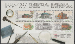 Kanada: 1987, Blockausgabe: Mi. Nr. 3, Internationale Briefmarkenausstellung CAPEX ’87, Toronto.  **/MNH - Hojas Bloque