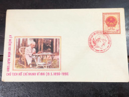 South VIETNAM ENVELOPE-F.D.C-1990(fdc Anniversary HO CHI MINH 1990) 1pcs Good Quality - Viêt-Nam