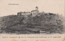 67 HOHKONIGSBURG  -  Offizielle Festpostkarte Fur Das VII Verbandsturnfest Schlettstadt 12-13 August 1906  - - Sonstige & Ohne Zuordnung