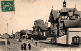 N°3534 W -cpa Houlgate -la Rue De Cabourg- - Houlgate