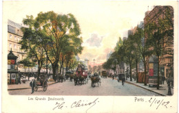 CPA Carte Postale France Paris Les Grands Boulevards   1902  VM81159ok - Squares