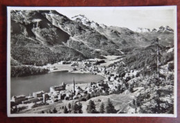 Carte Photo St. Moritz : Dorf U. Bad - Saint-Moritz