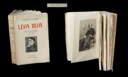 [HUYSMANS BARBEY D'AUREVILLY] BOLLERY (Joseph) - Léon Bloy. EO. 1/38. - 1901-1940