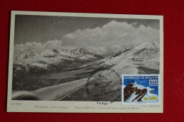 Bolivia Maxicard Volcano Huayna Potosi  Carte Maximum Volcan Bolivie - Vulkane