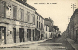 Blaye (Gironde) Rue De L' Hopital  Commerces Reparation De Chaussures En Tous Genres  Epicerie Kub  RV - Blaye