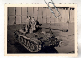 PHOTO GUERRE CHAR TANK AMX 13 CHASSEUR DE CHARS - Guerra, Militares