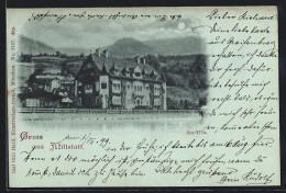 Mondschein-AK Millstatt, See-Villa  - Sonstige & Ohne Zuordnung