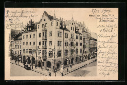 AK Berlin, Hotel Nürnberger Hof Ecke Friedrich- Und Taubenstrasse  - Mitte
