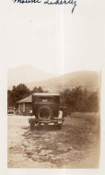 Photographie Vintage Photo Snapshot Automobile Voiture Car Auto Mount Liberty - Auto's