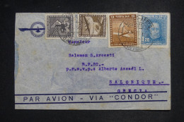 CHILI - Lettre Par Avion Condor > La Grece - 1936 - A 3073 - Chile