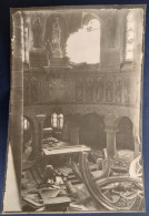 Guerre 14-18: OELENBERG Photo Allemande De L'intérieur De L'église De L'Abbaye - Krieg, Militär