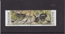 Moldova - 1993 - N°Yv. 45 à 46 - Serpents / WWF Used - Snakes