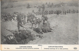 77 GUERRE - LIZY SUR OURCQ - Infanterie Partant Prendre Position - Lizy Sur Ourcq