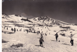 Cartolina Etna ( Catania ) Sport Invernali - Catania