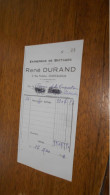 CHATEAUDUN   RENE DURAND ENTREPRISE DE BATTAGES - 1900 – 1949