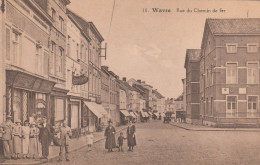 Wavre - Rue Du Chemin De Fer - Belle Animation - Wavre