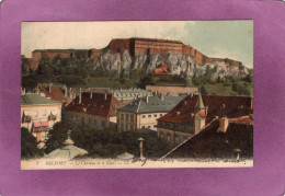 90 BELFORT Le Château Et Le Lion  LL - Belfort - Ville