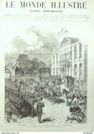 Le Monde Illustré 1877 N°1054 Joinville (94) Belgique Mons Roumanie Ploiesti - 1850 - 1899