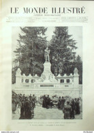 Le Monde Illustré 1891 N°1807 île Sumatra Alos-Stah Pasumah Siam Singora Malaisie Malacca Kalantam - 1850 - 1899