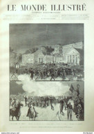 Le Monde Illustré 1891 N°1806 Brest (29) île Sumatra Batak-Karo Chine Pinang Suisse Meiringen - 1850 - 1899