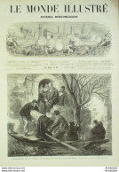 Le Monde Illustré 1872 N°818 Chelles (77) Etats-Unis Boston Fort Hile Bénédictine Distillerie Calais (62) - 1850 - 1899