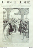 Le Monde Illustré 1891 N°1809 Comores île Anjouan Saïd Athmann Quimper (29) - 1850 - 1899