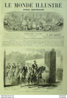 Le Monde Illustré 1868 N°593 Chine Pekin Bougival (78) Roscoff (29) Viet Nam Saigon Tunisie Tunis - 1850 - 1899